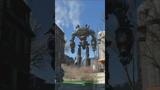 Liberty Prime A True Patriot Honouring The Fallen🇺🇸 fallout4 shorts gaming fallout [upl. by Jacobson]