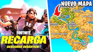 Probando el NUEVO MAPA y MODO en SOLITARIO de Fortnite Recarga [upl. by Sacksen337]