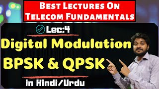 Digital Modulation BPSKQPSK Part3HindiUrdu  Digital Communication  wireless communication [upl. by Yssirhc]