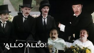 The Funeral Procession  Allo Allo  BBC Comedy Greats [upl. by Circosta]