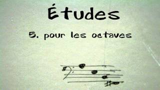 Claude Debussy  Études Pour les octaves [upl. by Nolad]