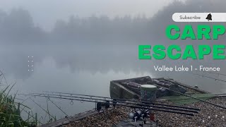 Vallee Lake 1  France  CARP ESCAPE  Carp fishing 2023 [upl. by Haonam913]