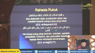 Rahasia Ruku dalam Sholat  Prof Dr KH Nasarudin Umar MA  Taushiah Malam Jumat [upl. by Nevet]