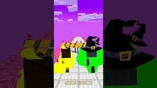 Aphmau vs Noob Girl Who will cross the finish line first aphmauminecraft [upl. by Ronald]