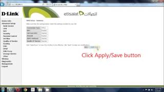 Configuring Etisalat DSL 2750U [upl. by Tempest396]