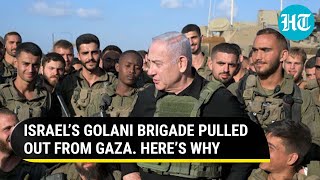 Israel Withdraws Golani Brigade From Gaza After Deadly Battle With Hamas  Tactical Move Or Retreat [upl. by Sucramed927]