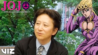 Araki Sensei Talks Golden Wind  JoJo’s Bizarre Adventure  VIZ [upl. by Anilok]