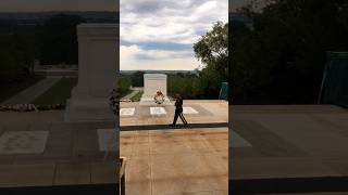 Changing of the Guard Arlington National Cemetery Tomb of the Unknown Soldier military arlington [upl. by Maribelle823]