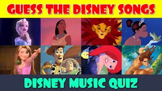 Guess the 40 Disney Songs Music Quiz [upl. by Andriette]