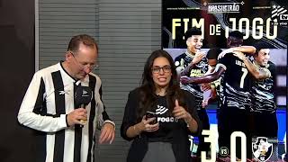 JOHN TEXTOR INVADE A BOTAFOGO TV  Botafogo 3x0 Vasco [upl. by Bullock79]