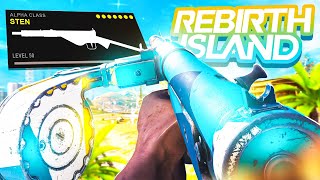 this STEN SMG CLASS SETUP MELTS on REBIRTH ISLAND🔥 Vanguard Warzone [upl. by Eivi]