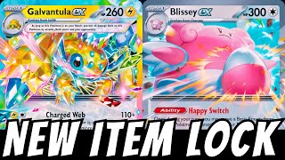 Galvantula ex  Blissey ex Deck  Pokémon TCG Live  Stellar Crown [upl. by Ailsun]