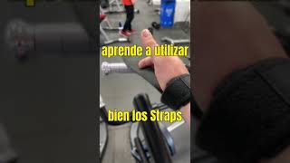 Como utilizar bien las correas de levantamiento o Straps [upl. by Attlee]