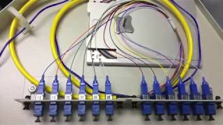 How to Install a 12 Port Rack Mount Fiber Optic Patch Panel [upl. by Horace52]