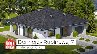 Projekt domu przy Rubinowej 7  GaleriaDomowpl [upl. by Acsirp515]