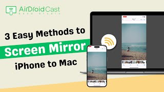 How to Mirror iPhone to MacMacBook in 2024 Wireless amp USB [upl. by Watt]