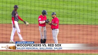 Woodpeckers outduel Red Sox in 53 win on Saturday [upl. by Akehsay499]