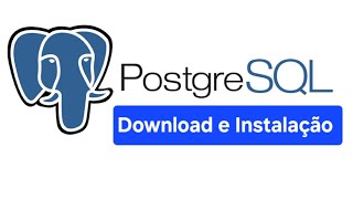 Instalação do PostgreSQL no Windows [upl. by Devaney]