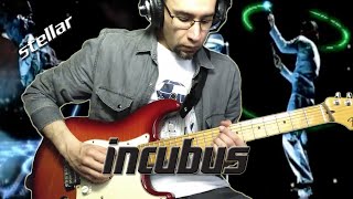 Incubus  Stellar Guitar Cover [upl. by Aihsotan]