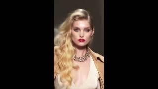 Elsa Hosk walks for Elisabetta Franchi [upl. by Kcirdahc]