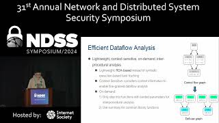 NDSS 2024  Faster and Better Detecting Vulnerabilities in Linuxbased IoT Firmware with Optimized [upl. by Orsini538]