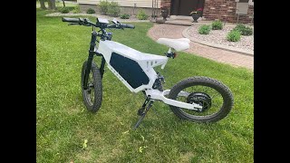 My first Impression of the Stealth Bomber Clone EBike  Enduro EBike  1st Ride [upl. by Yrekcaz]