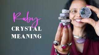 Ruby Meanings Uses amp Healing Properties  AZ Satin Crystals [upl. by Desmond]