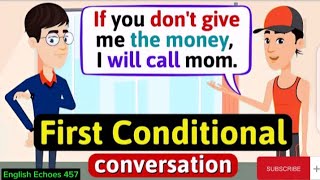 first conditional sentences  first conditional english grammar  1st conditional  Learn English [upl. by Chow]