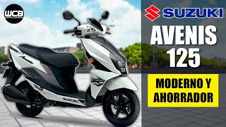 Suzuki AVENIS 125 🇯🇵  Un scooter MODERNO y RENDIDOR  Reseña 2023 [upl. by Wendalyn318]