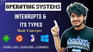 Interrupts  Types of Interrupts  Operating Systems [upl. by Akiam]