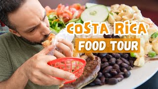 Costa Rican Street Food Tour in San Jose  What to Eat in Costa Rica [upl. by Ralli183]