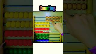 Count the beadsNumber countingCounting 130How to count number Montessori ExcerciseToddlers [upl. by Rheims]