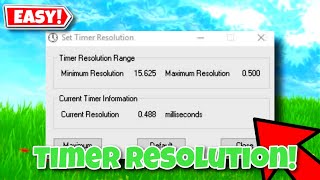 How To Use Timer Resolution The Right Way Fix Input Delay Updated 2024 FIX [upl. by Skiba]