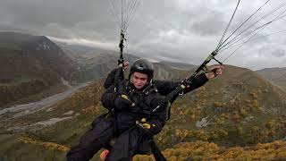 13102024 gudauri paragliding 1 1 [upl. by Weywadt]