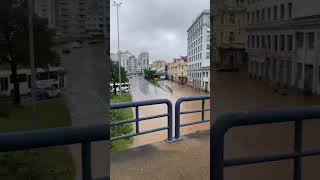 Centro de POA RS em frente Rodoviaria tomado pelas águas Guaiba 😭 viral riograndedosul shorts [upl. by Greta893]