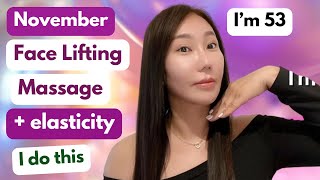 My Face Lifting Massage l Bouncy amp Firm l No Talk Practice Version at the end l Sooeylife [upl. by Schreib495]