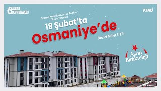 Osmaniye Deprem Konutları Kura Çekilişi [upl. by Fiorenze]