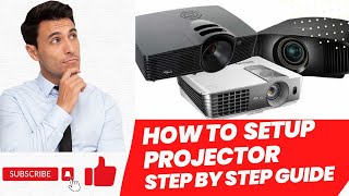 How To Set up Projector  step by step guide [upl. by Asilanom]