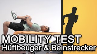 Mobility Test für Hüftbeuger und Beinstrecker [upl. by Lanctot522]