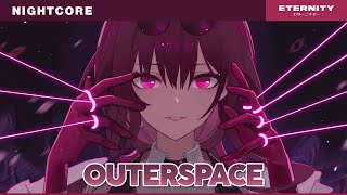 Nightcore  Outerspace BEAUZ Ft Dallas  Lyrics [upl. by Lorain]