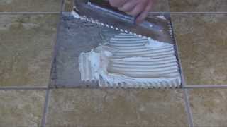 LATICRETE Pro Tips How to Remove and Replace a Chipped or Broken Tile [upl. by Burger792]