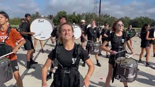 2023 Vandegrift High School Drumline  Last Rehearsal Runthrough [upl. by Wedurn]