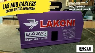 MESIN LAS LAKONI BASIC MIG 125i XR IGBT INVERTER [upl. by Pedrick795]