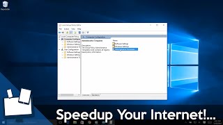 How To Speed Up Any Internet Connection On Windows 10 PC really easy [upl. by Pratt]