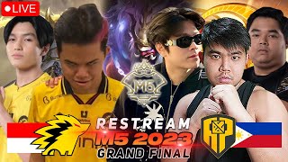 PENENTUAN SEGALANYA INILAH DIA GRANDFINAL M5  RESTREAM M5 ONIC VS BREN [upl. by Soutor248]