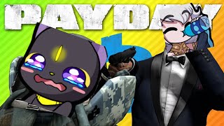 HUMAN ROCK BASICALLY TOO DRUNK TO DIE in Payday 2  FIRST TIME TheRussianBadger React [upl. by Oer]