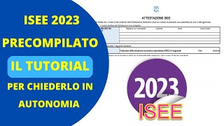 ISEE 2023  IL TUTORIAL per chiederlo in autonomia [upl. by Bowie]