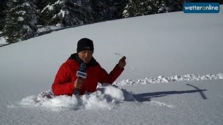 Schneemassen im Oberallgäu 18012016 [upl. by Werdna]