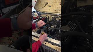 Combustion leak found in jeep CJ7 Head gasket KSeal now we know why automobile jeep amc258 [upl. by Rohpotsirhc677]