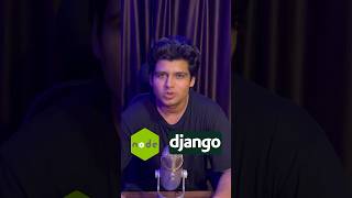 Which one to choose Node Js or Django  nodejs django developer engineering webdevelopment [upl. by Ayian]